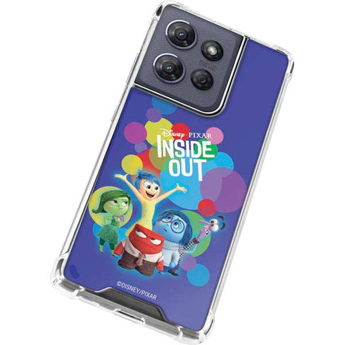 Disney Inside Out Character Group Moto G Play 5G (2025) Clear Case